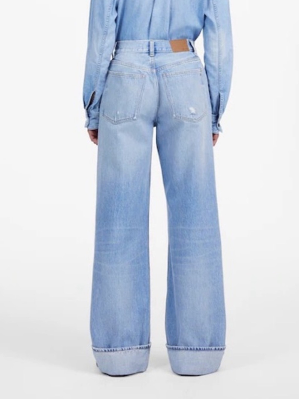 Madewell Low Slung Baggy Cuffed Jeans - Picture 13 of 13
